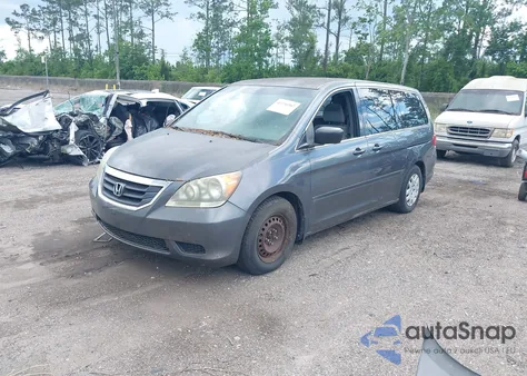 2010 Honda Odyssey Lx from USA, damaged, VIN 5FNRL3H20AB111768